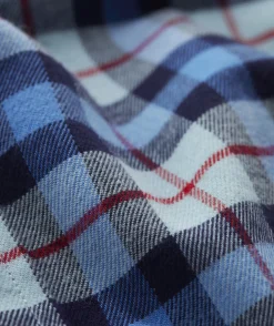 Stretch Flannel Plaid Shirt