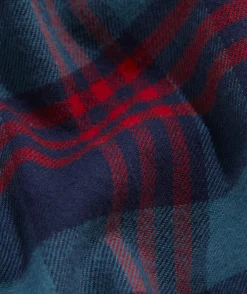 Stretch Flannel Plaid Shirt