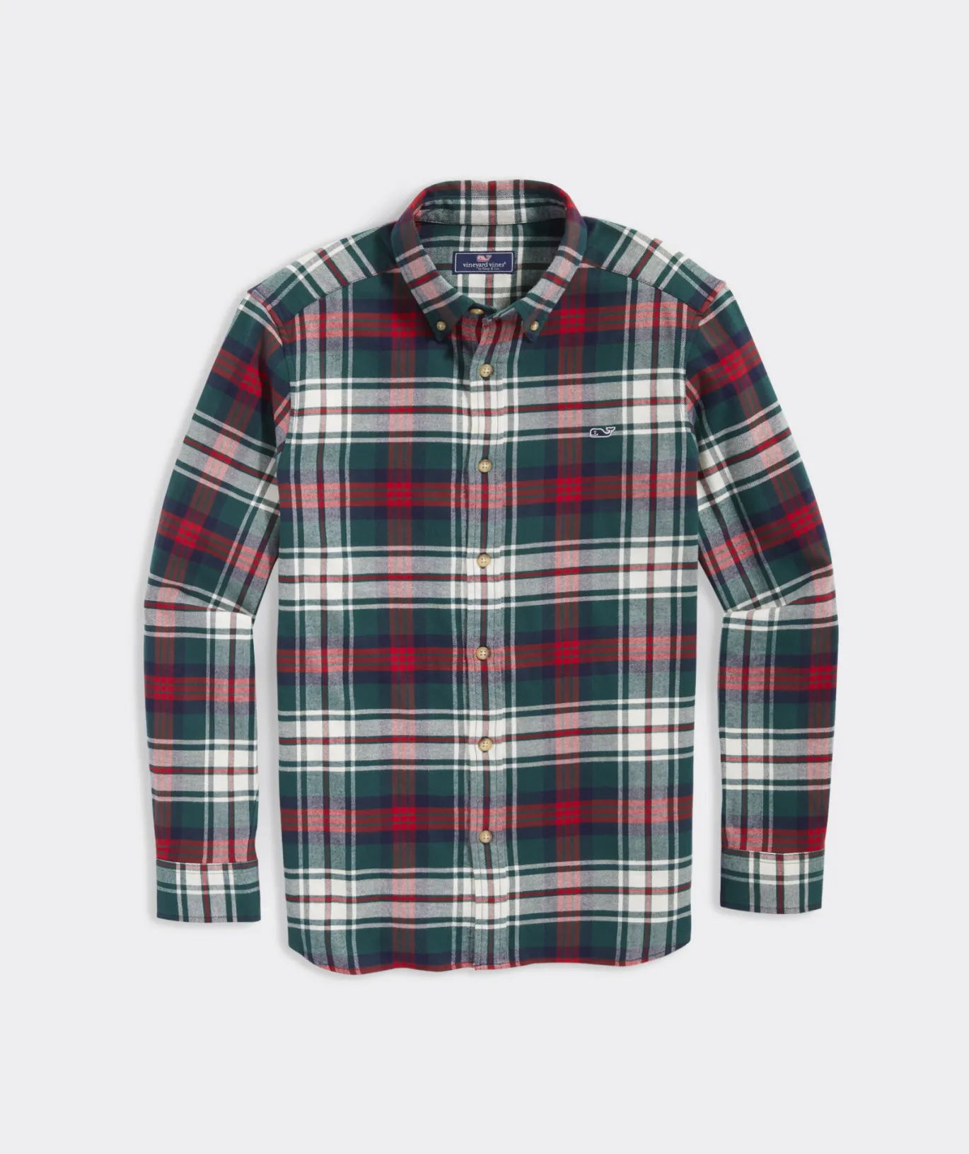 Stretch Flannel Tartan Shirt