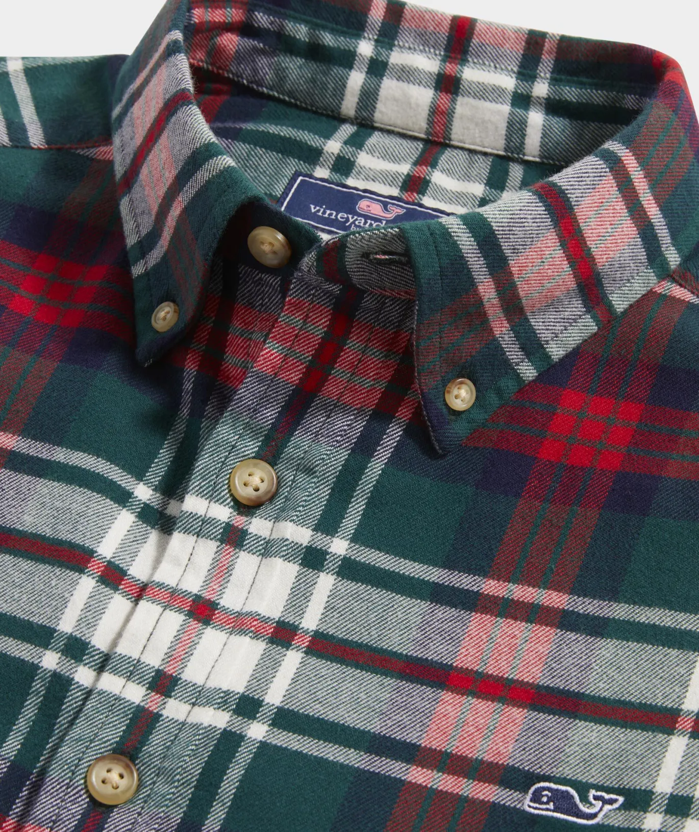 Stretch Flannel Tartan Shirt