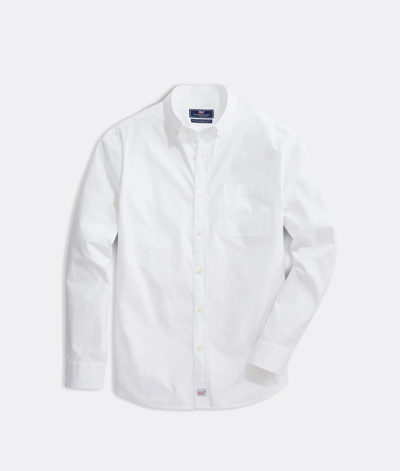 Stretch Poplin Solid Shirt