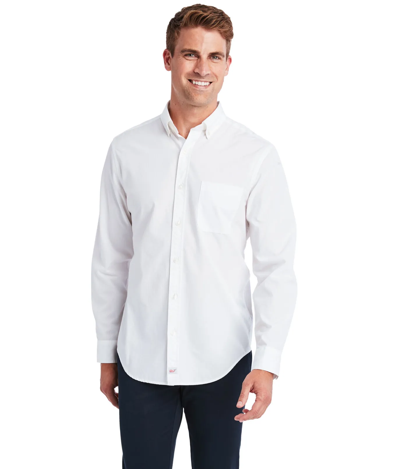 Stretch Poplin Solid Shirt