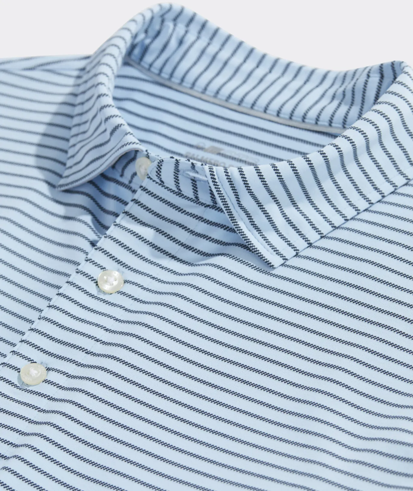 Stretch Poplin Stripe Shirt