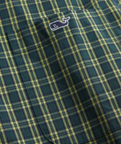 Stretch Poplin Tartan Shirt