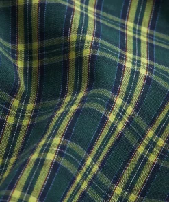 Stretch Poplin Tartan Shirt