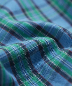 Stretch Poplin Tartan Shirt