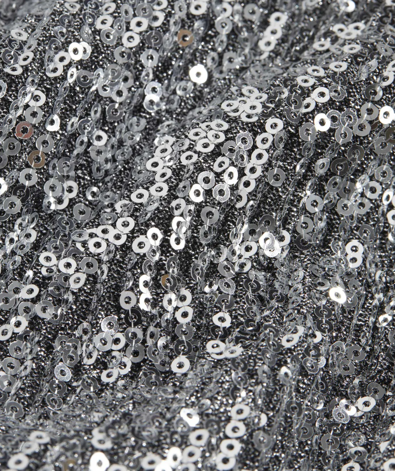 Stretch Sequin Midi Dress