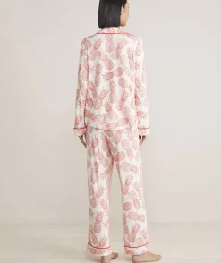 Super-Soft Printed Knit Pajama Set