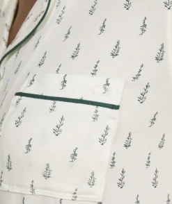 Super-Soft Printed Knit Pajama Short Set