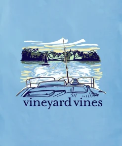 Surfboard Fin Short-Sleeve Dunes Tee