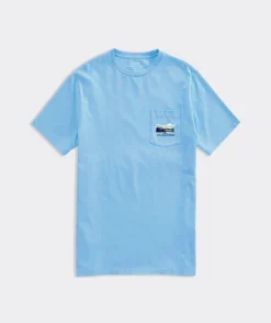 Surfboard Fin Short-Sleeve Dunes Tee
