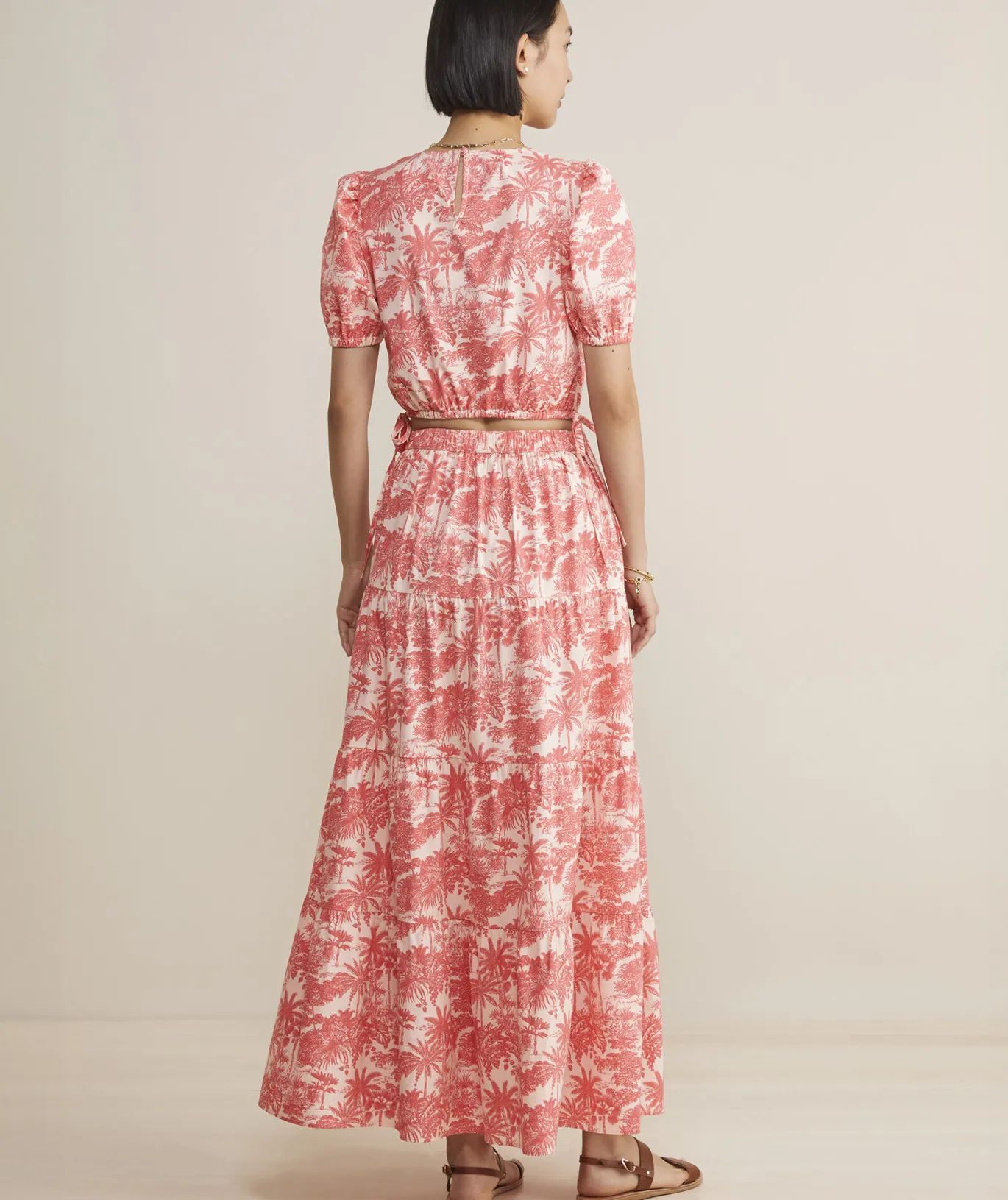 Tiered Maxi Skirt