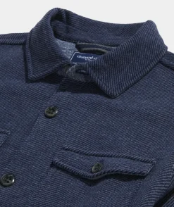 Twill Wool Shirt Jacket