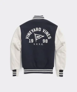 Vineyard Vines Golden Bear Varsity Jacket