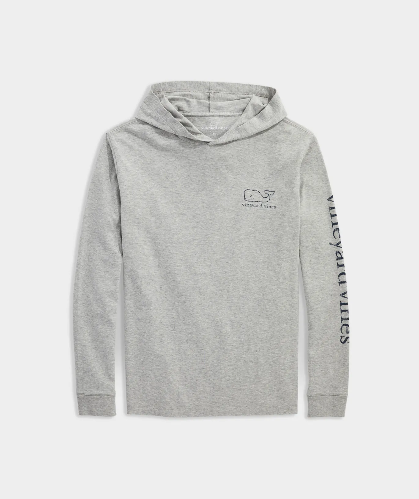 Vintage Whale Long-Sleeve Hoodie Tee