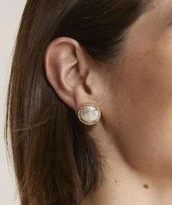 Watch The Ball Drop Shimmer Earrings