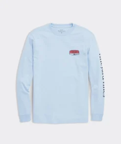 Water Skiing Santa Long-Sleeve Tee
