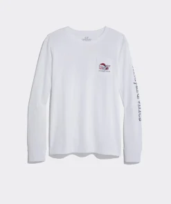 Whale & Tree Long-Sleeve Pocket Tee