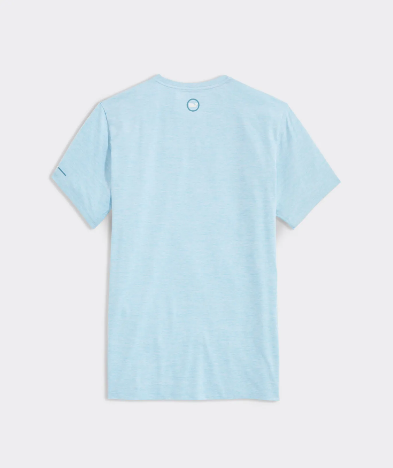 Whale Outline Short-Sleeve Harbor Performance Tee