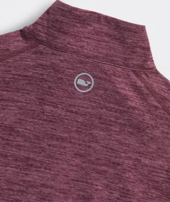 Women's Denver Broncos Stripe Sankaty 1/2-Zip