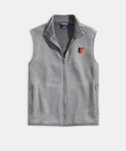 Women's Las Vegas Raiders Mountain Sweater Fleece Vest